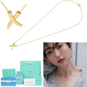 여자 티파니 그래피티 X 목걸이 골드 펜던트 선물 생일 기념일 여자친구 와이프