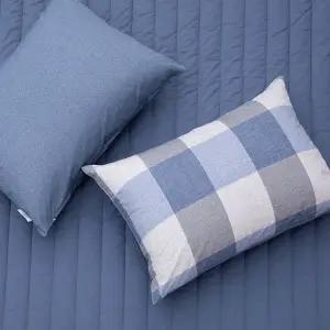 [홈바이템퍼] 오딘 오가닉 순면 베개커버 50x70 블루