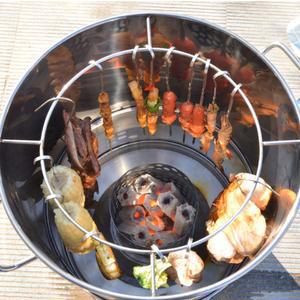 항아리바베큐 드럼통 삼겹살 화덕 화로 훈제기능 숯불그릴 양꼬치 기계