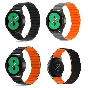 갤럭시워치3 41MM 45MM 실리콘 자석 밀레니즈 스포츠 시계줄 스트랩 밴드