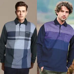 쟌피엘 프란들 카라티셔츠 겨울긴팔기모티 남자골프티