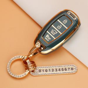 코나 베뉴 싼타페TM 호환 스마트 키케이스 TPU 키홀더