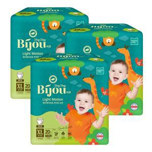 데이데이비쥬 라이트모션 팬츠 특대형 기저귀 20매 x 3팩
