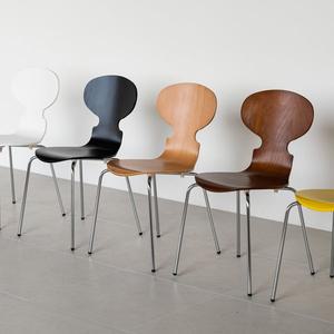 [체어팩토리]원목 개미체어미드센추리 모던 카페 식탁 인테리어 앤트 체어 디자인 의자