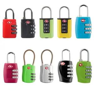 캐리어 자물쇠 TSA 인증 비밀번호 유럽 여행 도난 방지 수하물 가방 잠금 장치 백팩 락