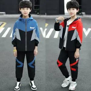 [삐삐네옷가게] 남아 주니어 리플렉스 봄가을 후드집업 트레이닝 상하