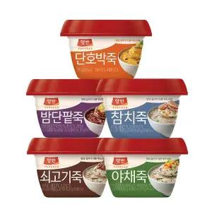 [동원] 양반죽 285g 쇠고기죽x 12개 + 야채죽12개 외 /참치/호박죽/밤단팥죽