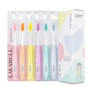 라라벨 실리콘 칫솔 6개입 세트/잇몸보호