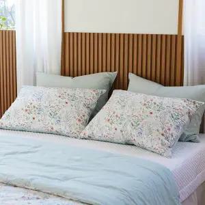 [소프라움 앤]스무디 60수 고밀도 워싱면 누비베개커버 50x70