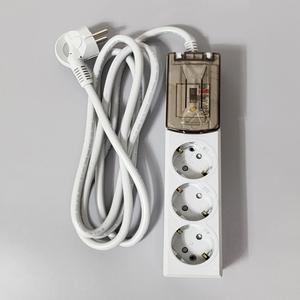 루넥스 고용량 멀티코드 누전차단기 20A 3구 5m 에어컨 히터 의류건조기 멀티탭