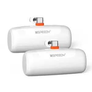 [1개+1개] 스피디 PD 20W 도킹형 C타입 일체형 무선 고속 충전 보조배터리