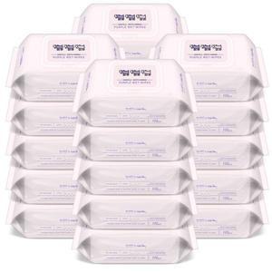 [NS홈쇼핑]한예지 키스해링 퍼플 물티슈 캡형 100매 20팩[33178411]