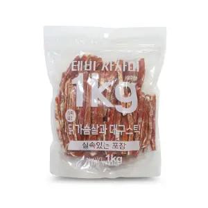 테비 사사미 닭가슴살과 대구스틱 1kg
