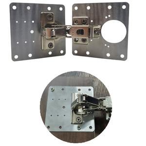 튼튼한 가구 장롱 장롱 싱크대 선반 찬장 수납장 문짝 스텐 경첩보강판 플레이트 수리 보수