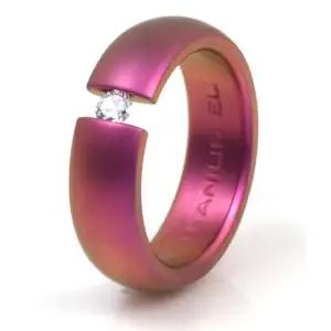 T-148 아노다이징 컬러 티타늄 반지 이니셜무료 무료배송 맞춤제작 평생AS