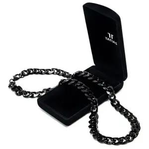 TUC-812 블랙 텅스텐 체인 목걸이 무료배송 평생AS