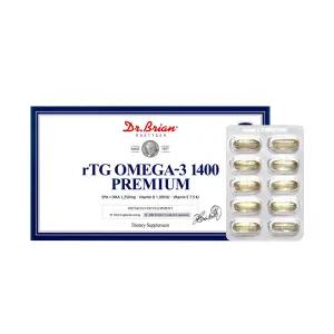 닥터브라이언 장용성 rTG 오메가3 1400 프리미엄 180캡슐, 1개