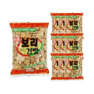 신흥제과 발효보리건빵 450g 10개 1박스 건빵 군대 무