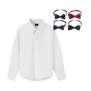 남아 화이트 셔츠 기본 유아 아동 키즈 주니어 흰남방 정장