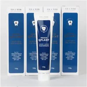 조선제약 큐플란트 플러스 잇몸 질환 전용 치약 150g 5개