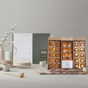 예다움 상주 곶감 혼합3호 설 명절 부모님 상견례 선물세트 30과 (반건시 + 곶감단지 + 크림치즈호두말이)