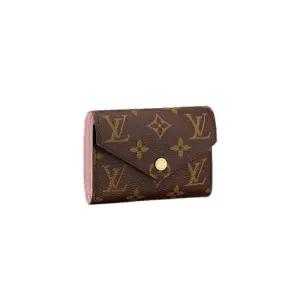 [명품] 빅토린 월렛 모노그램 로즈 발레린 핑크 M62360