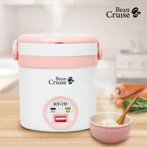 [무료배송]1~2인용 미니 전기 보온 밥솥 BCR-230 휴대가능/반찬통포함/직장인/