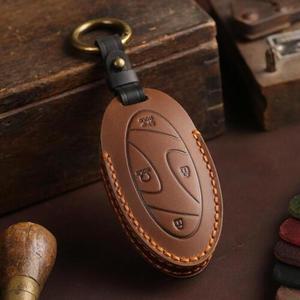 톨른 현대 7버튼 스마트 키케이스 아이오닉6 그랜저GN7 천연소가죽 자동차키홀더 키커버