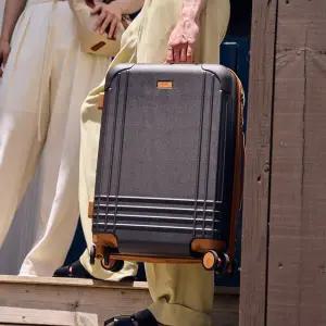 [닥스](강남점)DBBA4F531W3[캐리어][21인치][CARRY][캐리] 브라운 폴리카보네이트 21인치