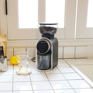 쿠잉 커피그라인더 CG-25BK 분쇄기 전동 원두 가정용