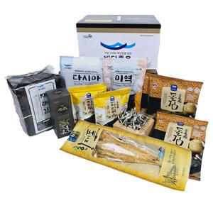 바다좋은 푸짐한 완도 건어물 종합선물세트4호 /멸치/다시마/미역/해조류/건포류