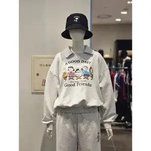 [클라이드앤](김해점)[클라이드] 여성 스누피 카라 맨투맨 FODTS972F