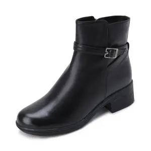 [금강제화](강남점)랜드로바 여성 캐주얼 버클 앵클 부츠 LANBOC2058WF1X/WF3X