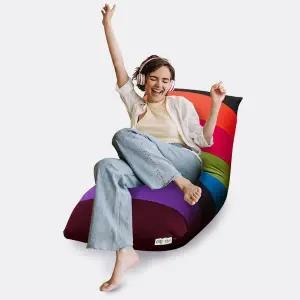 [요기보]믹스 슬림 프리미엄플러스 1인용 리클라이너 빈백 소파 FUBPP142