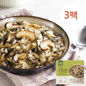 [아임닭] 곤약잡곡 무청시래기 표고버섯솥밥 200g 3팩