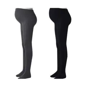 임산부 니트 타이즈 2매세트 가을 겨울 임부레깅스 스타티킹