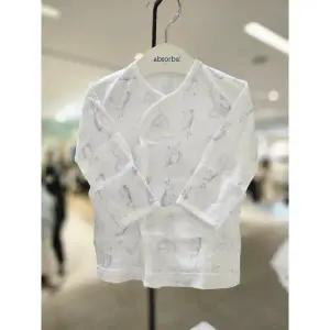 [압소바](의정부점)[압소바 25년 뱀띠임신출산선물] 나로 뱀부 배냇저고리(A2A10106)백IVORY