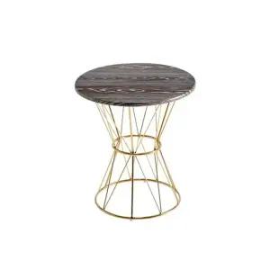 CZ4742 원형 테이블 골드스틸 600 1color 원형테이블 라운드테이블 티테이블 카페테이블 1인식탁