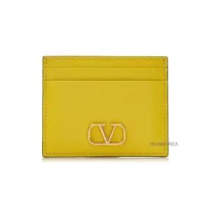[라벨루쏘] [ 가라바니] 여성 V로고 시그니처 카드지갑 4W2P0V32 SNP 74Z