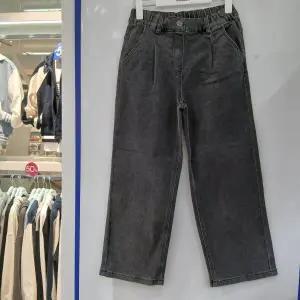 [에꼴리에][모다부평]다크그레이 원턱 와이드진/25A1257BK_BP