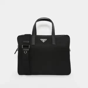 [부산점][프라다(병행)]프라다 삼각로고 리나일론 사피아노 남성 서류가방  2VE368 2DMH F0002