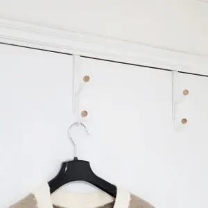 볼타입 도어 행거 후크 원목문옷걸이 (WFGU6WF)