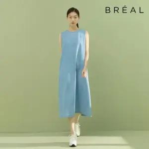 브리엘 데님 슬리브리스 원피스 2종[런칭 가격 79,900원]