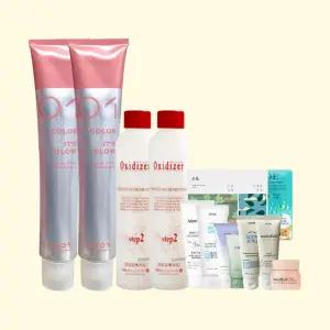 (new) 아모스 잇츠글로우 염색약 2개 (산화제O) V-5DB 더스티브라운+ 랜덤1 전문가염색