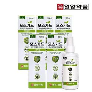 [일양약품]일양약품 모스가드 스프레이 (모기기피, 진드기기피, 100ml) 5통