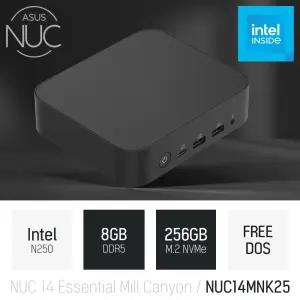 ⓒ ASUS NUC 14 Essential Mill Canyon NUC14MNK25 8GB 256GB / 사무용 인강용 산업용 미니PC