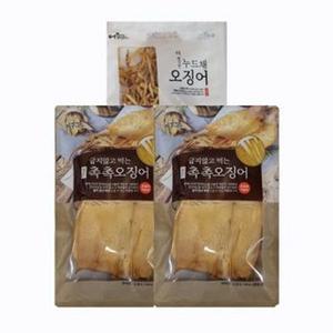 어부예찬 촉촉오징어 왕특대 4미(2미X2봉)+오징어채 1봉(50g)
