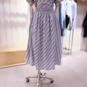 [대구백화점] [시에로]스트라이프 스모킹 롱스커트(DBSF2SKF102)