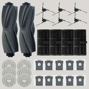 올데이컴퍼니 드리미 X40 ULTRA 물걸레 더스트백 필터 메인 사이드 브러쉬 먼지봉투 드리미로봇청소기 호환 소모품 패키지 SET