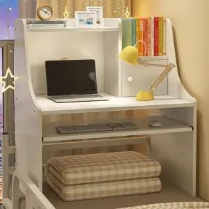 거치식 화이트 공간활용 침대테이블B (WFHJLDG)